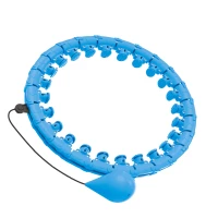 Rebel RBA-3066 Masážní obruč Hula Hoop se závažím 43 cm, modrá