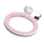 Rebel RBA-3067 Masážní obruč Hula Hoop se závažím, LCD,  44 cm, růžová