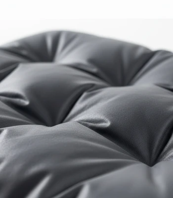 Gordon G1147 Houpací křeslo s měkkým polštářem, černošedé