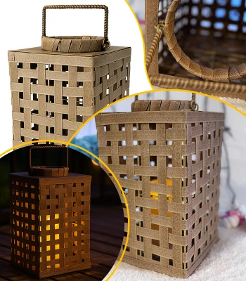 Gordon G588 Ratanový lampáš 40 cm