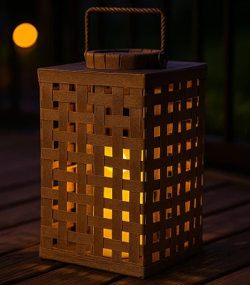 Gordon G588 Ratanový lampáš 40 cm