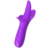 Sensual M79-3 Masážní vibrátor 10 programů, fialová