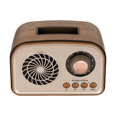 Kruger&Matz KM0834 Prenosné Bluetooth rádio AM/FM, 3,7 V; 1200 mAh