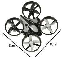 KIK KX9891 Mini dron RC JJRC H36 - 2.4 GHz, 4CH, 6-osý gyroskop, černý
