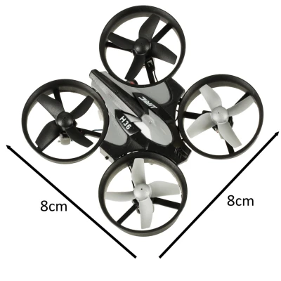 KIK KX9891 Mini dron RC JJRC H36 - 2.4 GHz, 4CH, 6-osý gyroskop, černý