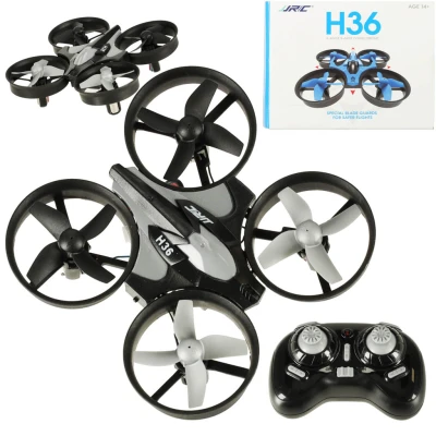 KIK KX9891 Mini dron RC JJRC H36 - 2.4 GHz, 4CH, 6-osý gyroskop, černý