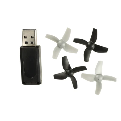 KIK KX9891 Mini dron RC JJRC H36 - 2.4 GHz, 4CH, 6-osý gyroskop, černý