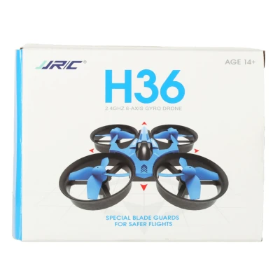 KIK KX9891 Mini dron RC JJRC H36 - 2.4 GHz, 4CH, 6-osý gyroskop, černý