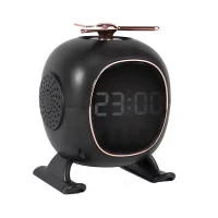 Verk 27502 Aromaterapeutický Bluetooth budík s reproduktorem, růžový