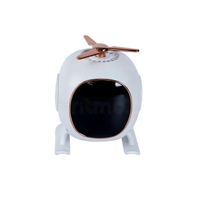 Verk 27502 Aromaterapeutický Bluetooth budík s reproduktorem, růžový