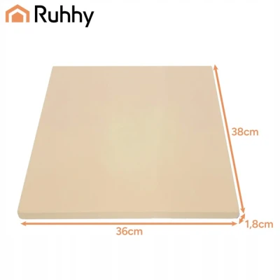 Ruhhy 26916 Kámen na pizzu 38 x 36 cm + lopatka