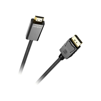 Rebel KPO2850 DisplayPort na HDMI 4K 1,8m, černý