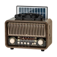 Kruger&Matz KM0832 Analogové rádio solární AM/FM/SW, 3,7 V; 1200 mAh, USB