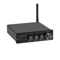 Kruger&Matz KM0569 Stereo zosilňovač A20, Bluetooth 5.0, 2x 100 W, čierny