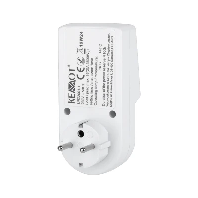 Kemot URZ2001 Digitální spínací hodiny/časovač do zásuvky