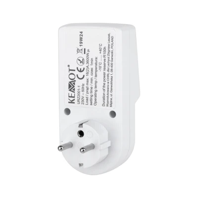 Kemot URZ2001 Digitální spínací hodiny/časovač do zásuvky