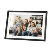 Kruger&Matz KM1103 Digitální fotorámeček Frameo WiFi, 10,1 palců, s podsvícením, černý
