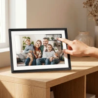 Kruger&Matz KM1103 Digitální fotorámeček Frameo WiFi, 10,1 palců, s podsvícením, černý