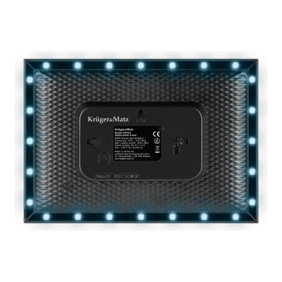 Kruger&Matz KM1103 Digitální fotorámeček Frameo WiFi, 10,1 palců, s podsvícením, černý