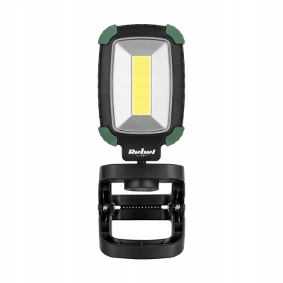 Rebel URZ3496 Dielenská baterka s klipom, 5 W, 500 lm, 3,7 V / 2000 mAh