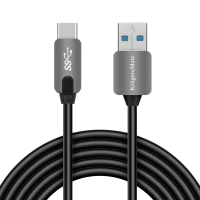 Kruger&Matz KM0348 Kabel USB 3.0 A - USB C 5 Gb/s, 100 cm