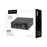 Kruger&Matz KM0568 Stereo zesilovač A10, Bluetooth 5.1, 2x 50 W, černý
