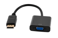 Cabletech KOM0849 Kabelový adaptér z DisplayPort na VGA, černý