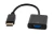 Cabletech KOM0849 Kabelový adaptér z DisplayPort na VGA, černý