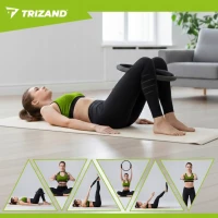 Trizand 26848 Kruh na pilates 38 cm, černý 