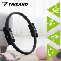 Trizand 26848 Kruh na pilates 38 cm, černý 