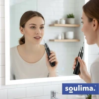 Soulima 25746 Ultrazvukový odstraňovač zubního kamene, 5 režimů, černý