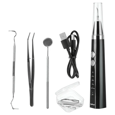 Soulima 25746 Ultrazvukový odstraňovač zubního kamene, 5 režimů, černý