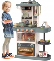 Gordon G300 Dětská kuchyňka se zvuky, 38 dílů, béžovo-modrá