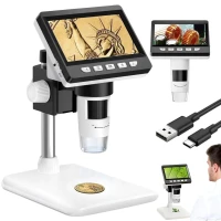 Genetic 4058 Digitální mikroskop s LCD, HD, Zoom 50x-1000x