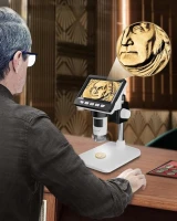 Genetic 4058 Digitální mikroskop s LCD, HD, Zoom 50x-1000x