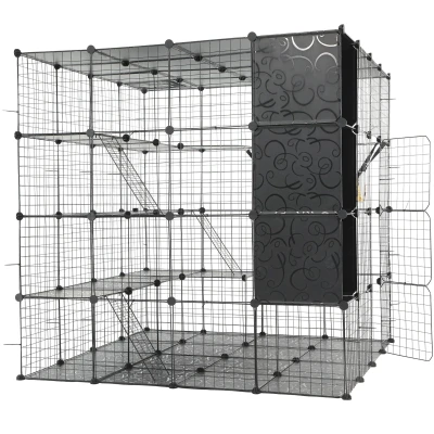 Nuxie 3920 Ohrádka pro zvířata, modulová, Premium, 144 x 144 x 144 cm