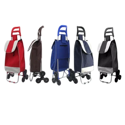 Pronett XJ3207 Nákupní taška do schodů 25 L, červená