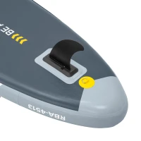 Rebel RBA-4513 Paddleboard SUP s plachtou, windsurfing, príslušenstvo, 305 cm, 120 kg, sivá