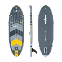 Rebel RBA-4511 Paddleboard SUP s príslušenstvom 244 cm, 78 kg, sivý