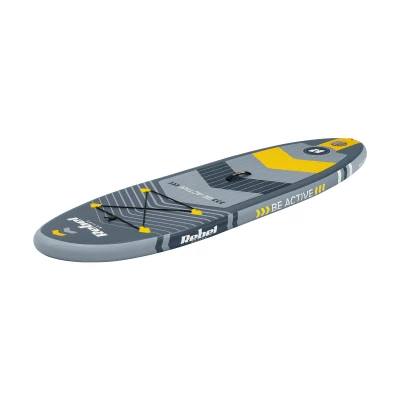 Rebel RBA-4511 Paddleboard SUP s príslušenstvom 244 cm, 78 kg, sivý