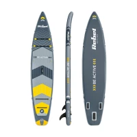 Rebel RBA-4512 Paddleboard SUP s příslušenstvím 381 cm, 204 kg, šedý