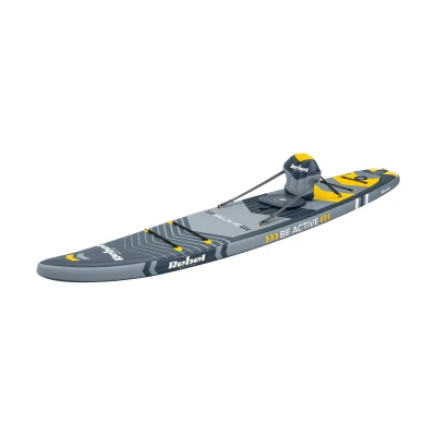 Rebel RBA-4512 Paddleboard SUP s příslušenstvím 381 cm, 204 kg, šedý