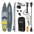 Rebel RBA-4512 Paddleboard SUP s příslušenstvím 381 cm, 204 kg, šedý