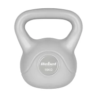 Rebel RBA-2322G Kettlebell Active 16 kg, šedý