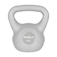 Rebel RBA-2322G Kettlebell Active 6 kg, šedý