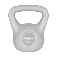 Rebel RBA-2322G Kettlebell Active 12 kg, šedý