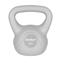 Rebel RBA-2322G Kettlebell Active 8 kg, šedý