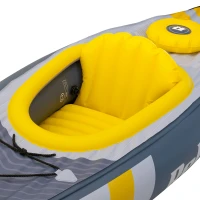 Rebel RBA-4515 Nafukovací kajak 282 x 90 cm, 80 kg, šedá