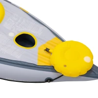 Rebel RBA-4515 Nafukovací kajak 282 x 90 cm, 80 kg, šedá