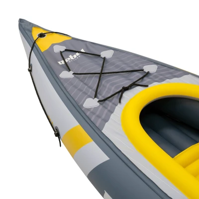 Rebel RBA-4515 Nafukovací kajak 282 x 90 cm, 80 kg, šedá